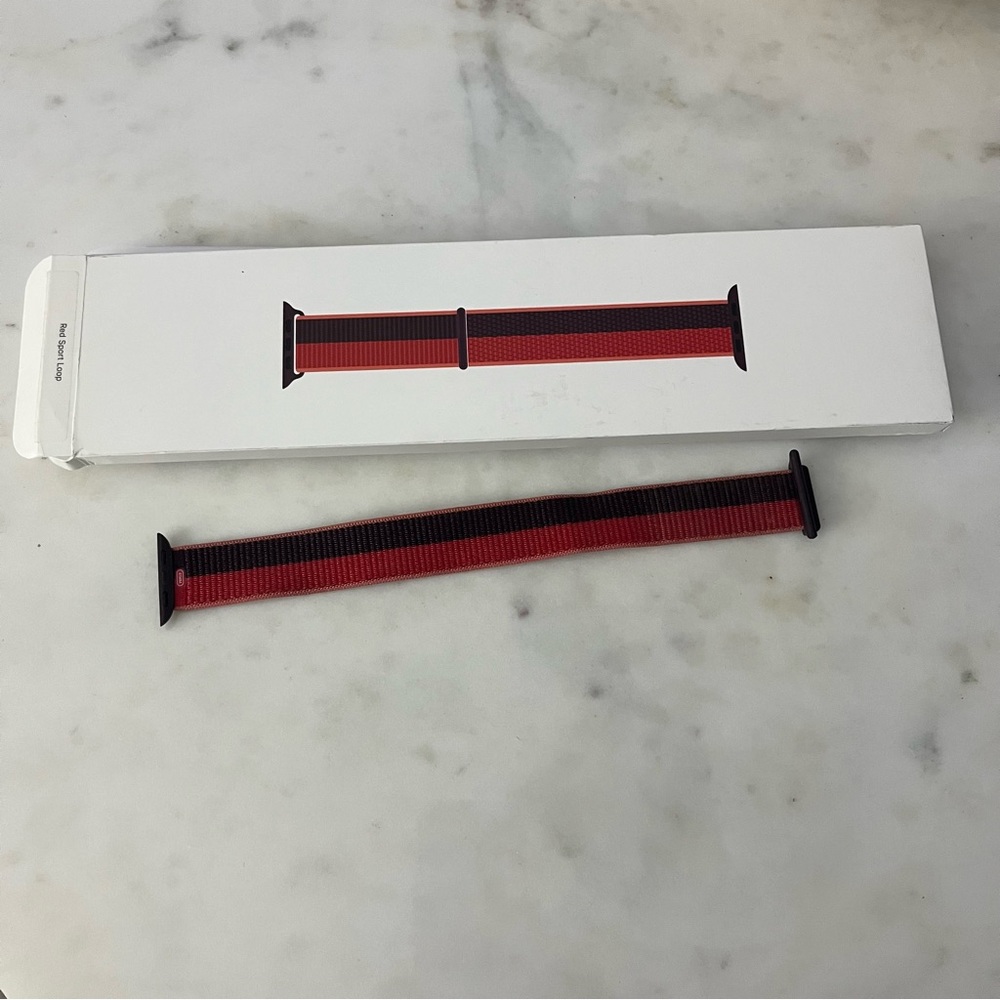 Like 🆕 Apple 41mm Watch Series 7 Product Red Sport Loop band